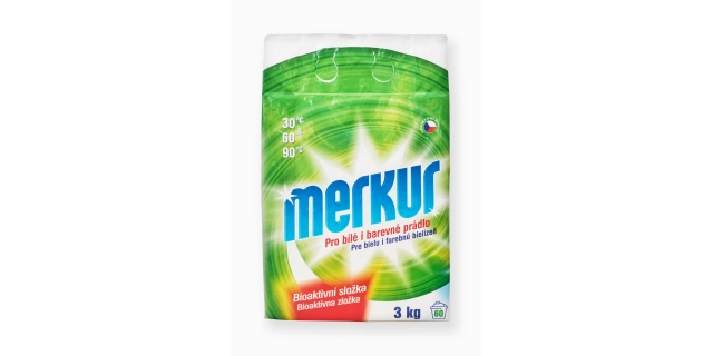 Merkur prací prášek univerzální 3 kg - 60 PD                                                                                                                                                                                                              